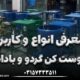 انواع پوست کن گردو و بادام