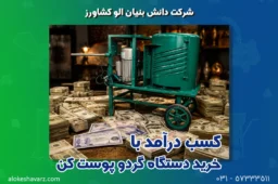 کسب درآمد با خرید دستگاه گردو پوست کن