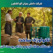 تکنولوژی ساخت دستگاه های گردو و بادام پوست کن