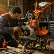 راهنمای سرویس و نگهداری تیلر قبل از شخم‌زنی