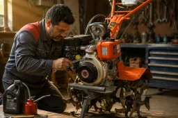 راهنمای سرویس و نگهداری تیلر قبل از شخم‌زنی
